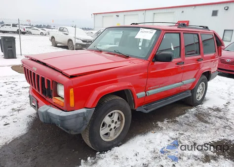 1999 Jeep Cherokee Classic/Sport z USA, uszkodzony, nr VIN 1J4FF68S4XL573357